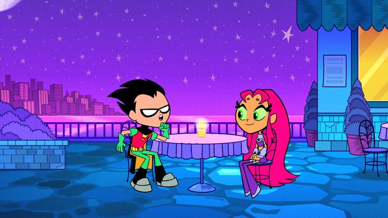 v.li.: Robin, Starfire – Bild: Cartoon Network