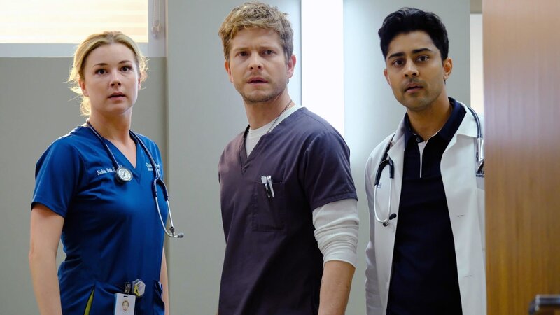 Emily VanCamp (Nicolette «Nic» Nevin), Matt Czuchry (Conrad Hawkins), Manish Dayal (Devon Pravesh) – Bild: PLURIMEDIA (Fox)