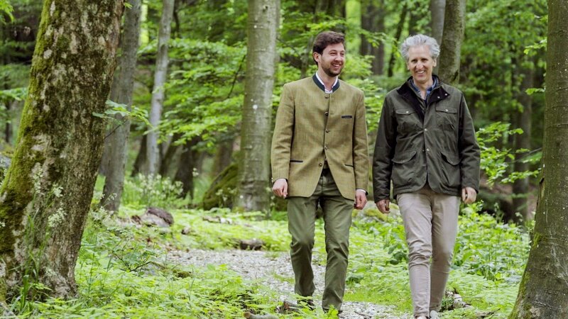 (v.li.): Christoph Salm-Reifferscheidt, Johann-Philipp Spiegelfeld. – Bild: ORF/​Interspot Film/​Carlo Hofmann