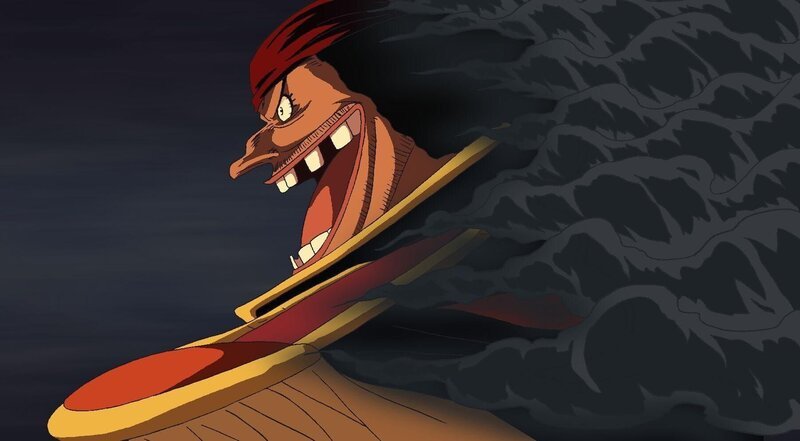 Folge 325: Die stärkste aller Teufelsfrüchte Ace macht Blackbeard klar, dass er ihn t^ten will, doch davor macht Blackbeard ihm das Angebot, in seine Bande einzusteigen. Es kommt zum finalen Duell zwischen Blackbeard und Ace, nachdem Ace es abgelehnt hat, Mitglied in Blackbeards Crew zu werden. Zunächst scheint Ace die Oberhand zu haben, doch auch Blackbeard ist ungewöhnlich stark. Er hat eine neue Logia-Kraft erworben, als er Thatchs Finsterfrucht aß. Es kommt zu einem knallharten Kampf auf Leben und Tod – mit ungewissem Ausgang … – Bild: Eiichiro Oda /​ Shueisha, Toei Animation