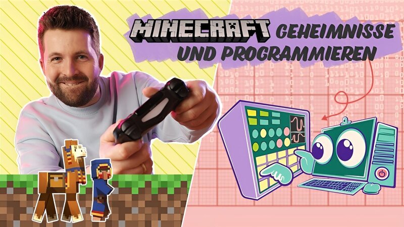 Minecraft, Programmieren und Hacken – Bild: KiKA