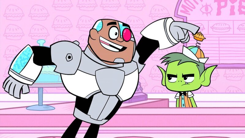 v.li.: Cyborg, Beast Boy – Bild: Cartoon Network