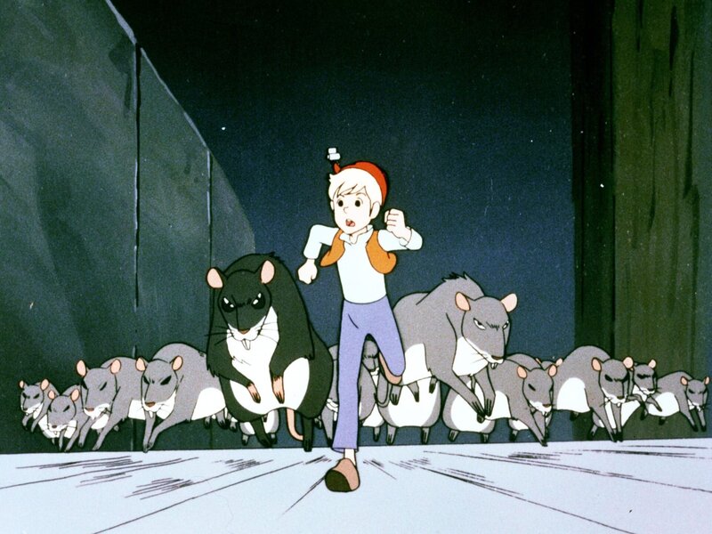 Nils muss vor den Ratten flüchten. – Bild: ORF/​Apollo Filmverleih