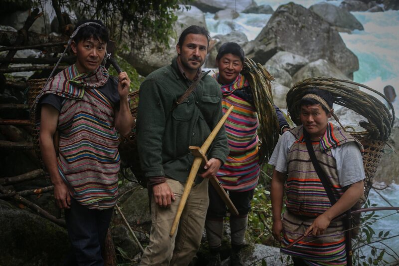 Dulong Valley, Dulong – Hazen and Dulong brothers before the zip-line build. – Bild: National Geographic