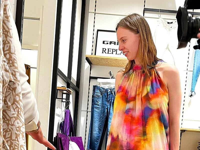 Kandidatin Maren – Bild: RTL /​ Motto in Münster: Mega Modetrend! Finde das perfekte Maxikleid!, Tag 1: Maren