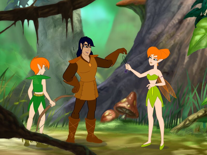 Mit Liebe und Freude pflegen die Elfen das Mittelland. Doch dieser Frieden wird mit einem Mal bedroht. Denn der Herr der Kobolde, will sich das Mittelland unter den Nagel reißen … – Bild: Your Family Entertainment AG