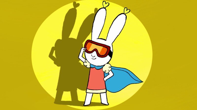 „Super-Lou“ ist der neue Star unter den Superhelden und Superheldinnen und wird von allen bejubelt. – Bild: ZDF