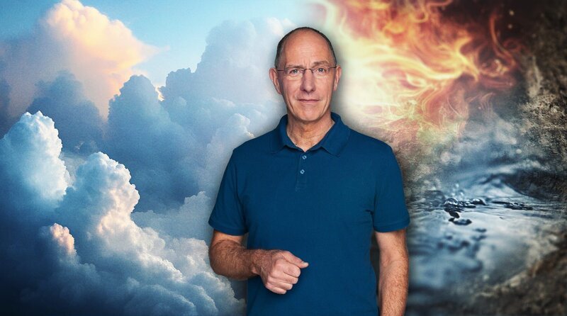 Luft ist nicht gleich Luft: Eine leichte Sommerbrise kann herrlich erfrischend sein, ein Sturm dagegen hat oft verheerende Folgen. Und bei einem Tornado sollte man sich so schnell wie möglich in Sicherheit bringen. Luft beflügelt uns, wenn wir abheben im Urlaubsflieger. Sie kann verunreinigt sein: durch Feinstaub, Smog oder Zigarettenrauch. Sie lässt sich aber auch für unsere Gesundheit nutzen, zum Beispiel mit der so genannten Bienenstocklufttherapie. Welche Luft ist gut für uns? Wo hat sich die Luftqualität verbessert? Und was tun gegen schlechte Luft? – Thomas Ranft moderiert die Sendung. – Bild: WDR/​Tilman Schenk/​Thomas Ranft/​Midjourney