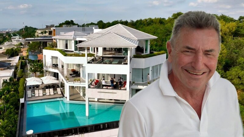 Ding Dong – Zeig mir dein Zuhause Und hoch über Pattaya geniesst ein Schweizer Adliger sein Leben in der Villa mit Infinity-Pool. – Bild: SRF