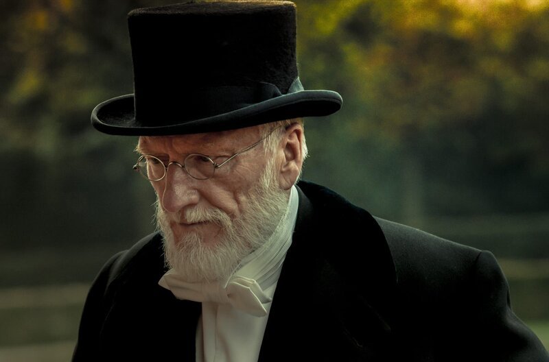 Rudolf Virchow (Ernst Stötzner) – Bild: ARD/​Nik Konietzny/​Montage dinjank