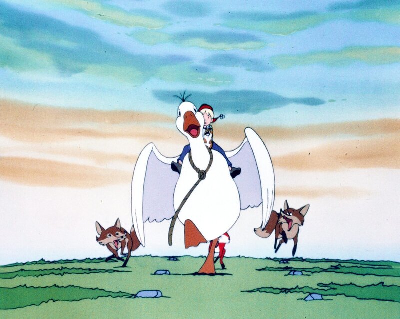 Die Füchse haben sich zusammengetan und verfolgen gemeinsam Martin, Krümmel und Nils. – Bild: ORF/​Apollo Filmverleih