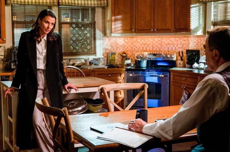 Bridget Moynahan (Erin Reagan-Boyle), Tom Selleck (Frank Reagan). – Bild: ORF/​Sevenone International/​CBS/​John Paul Filo