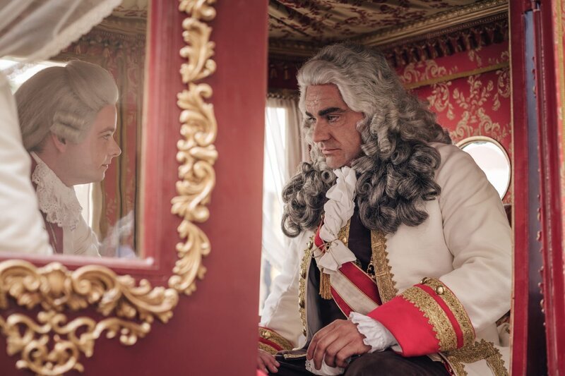 L-R: Leopold (Jinřich Žampa), Franz Stephan (Vojtěch Kotek) – Bild: ORF/​MR Film/​Czech Television/​Stanislav Honzík