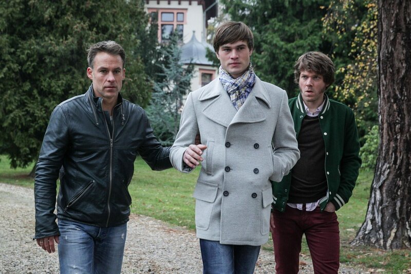 v.l.n.r.: Jan Maybach (Marco Girnth), Emil Kürten (Christopher Reinhardt), Tom Kowalski (Steffen Schroeder) – Bild: ZDF /​ Uwe Frauendorf