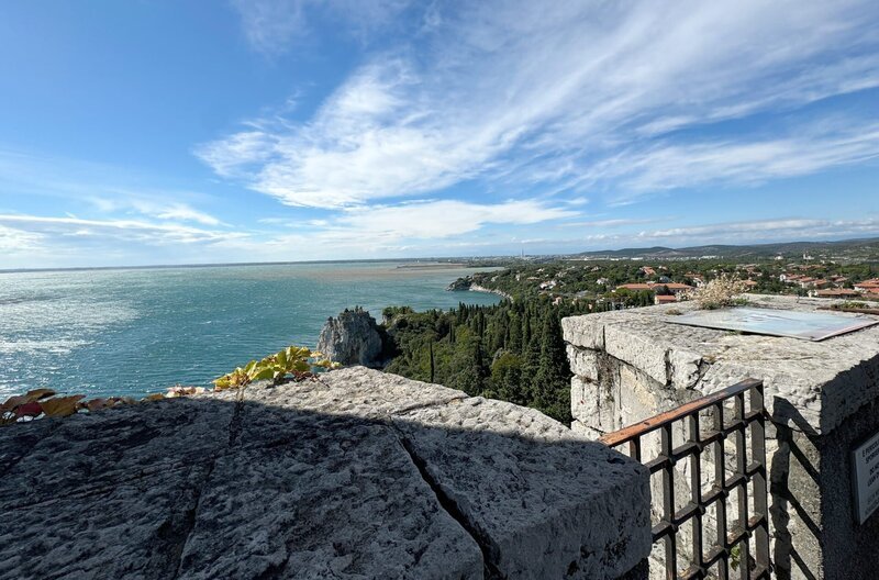 Blick auf die Bucht von Triest – Bild: Florian Fiedler