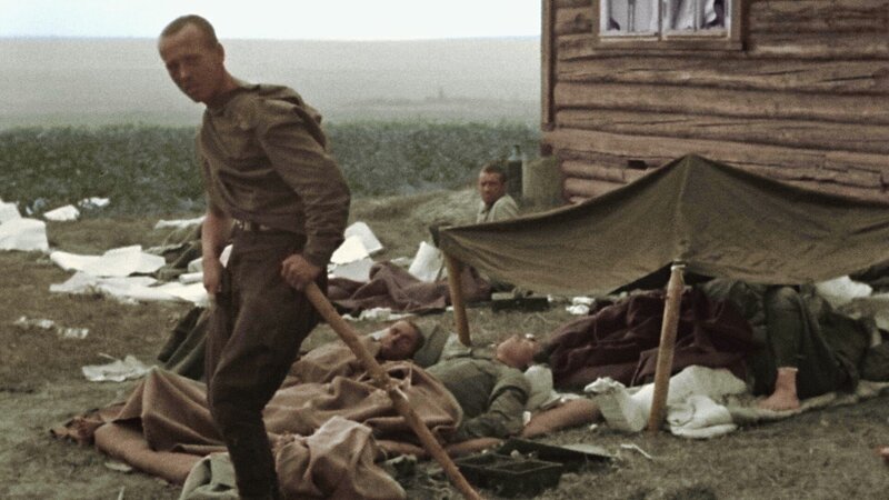 Drei Millionen sowjetische Soldaten kamen in deutscher Kriegsgefangenschaft ums Leben. – Bild: N24 Doku