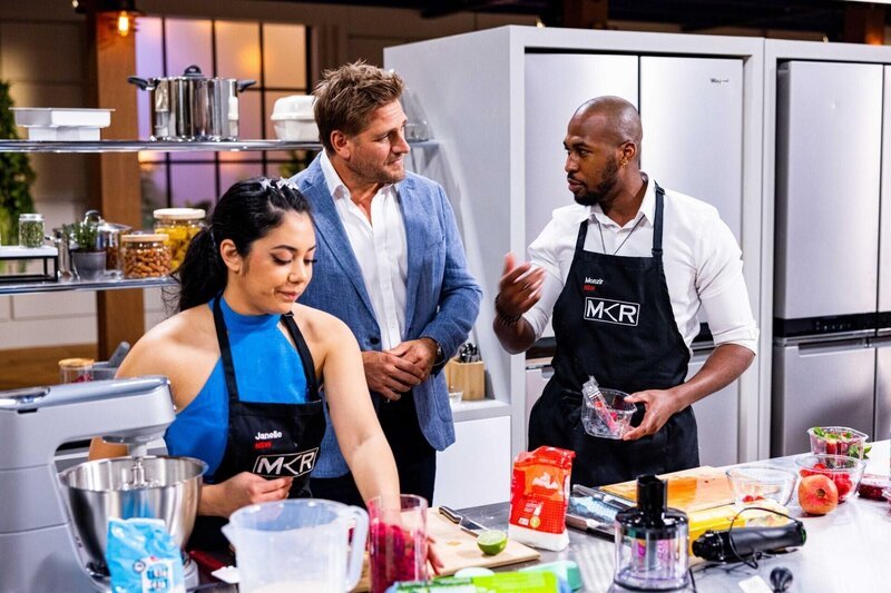 Monzir, Curtis Stone (M.), Janelle – Bild: Seven Network 2022 Lizenzbild frei