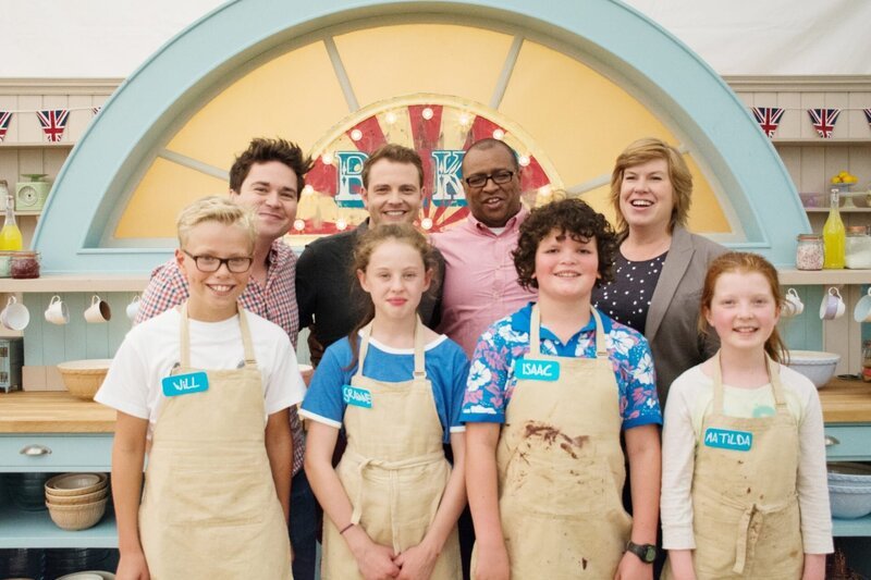 (v.li.): Will, Sam Nixon, Grainne, Mark Rhodes, Graham Hornigold, Isaac, Allegra McEvedy, Matilda. – Bild: ORF/​BBC/​Love Productions