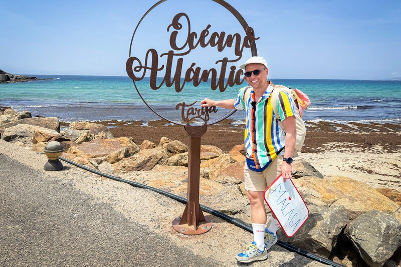 Jan Fitze in Tarifa in Südspanien – Bild: SRF
