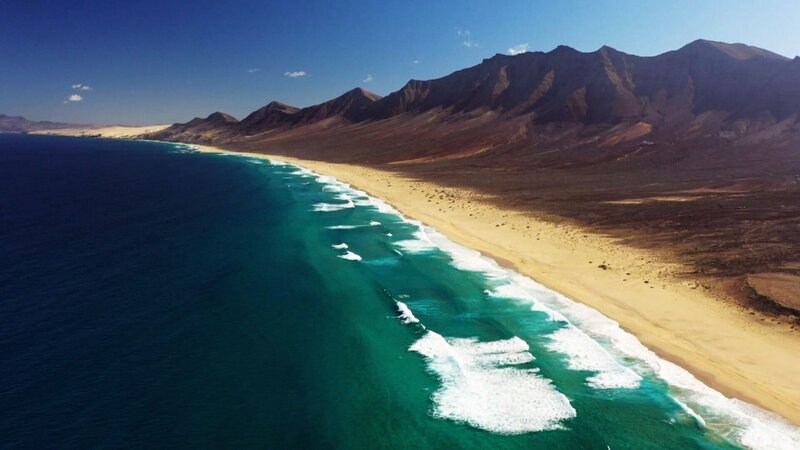 Fuerteventura  Die goldene Schöne der Kanaren  Küste – Bild: SRF/​OneGate