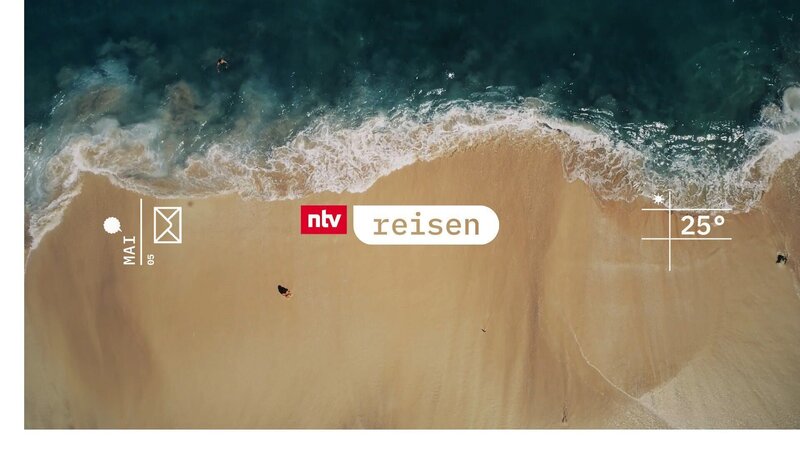 Das Logo zu „ntv reisen“. – Bild: RTL