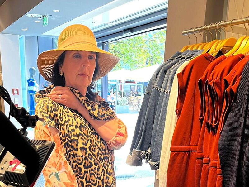 Kandidatin Sandra – Bild: RTL /​ Motto in Münster: Mega Modetrend! Finde das perfekte Maxikleid!, Tag 5: Sandra