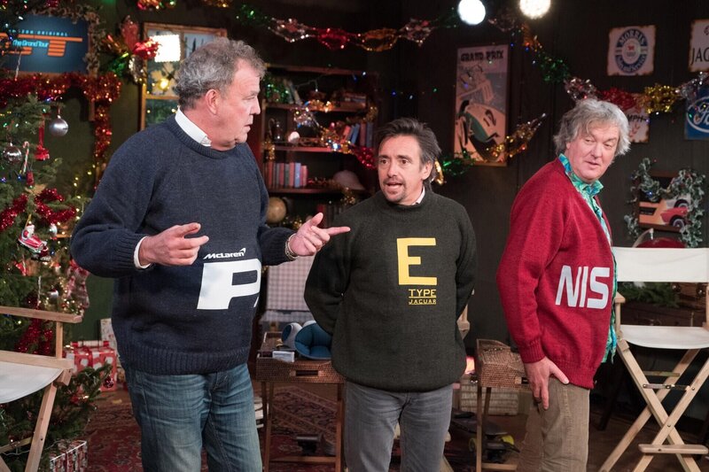 Jeremy Clarkson, Richard Hammond, James May. Die Verwendung des sendungsbezogenen Materials ist nur mit dem Hinweis und Verlinkung auf RTL+ gestattet. – Bild: Foto: RTL /​ 2016 W. Chump & Sons Ltd.