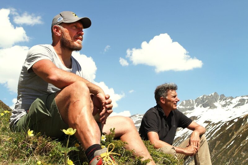 v.li.: Hermann Maier und Markus Burtscher. – Bild: ORF/Interspot Film v.li.: Hermann Maier und Markus Burtscher. – Bild: ORF/Interspot Film