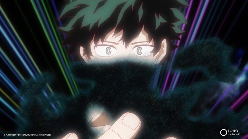 Bild: K. Horikoshi /​ Shueisha, My Hero Academia Project