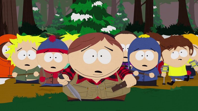 L-R: Tweek, Stan, Eric, Craig, Jimmy – Bild: Paramount