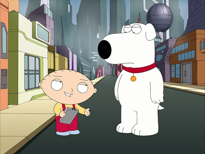 Stewie und Brian begeben sich auf eine wilde Reise quer durch alle möglichen Universen mit den unterschiedlichsten und verrücktesten Eigenschaften … – Bild: Twentieth Century Fox Film Corporation