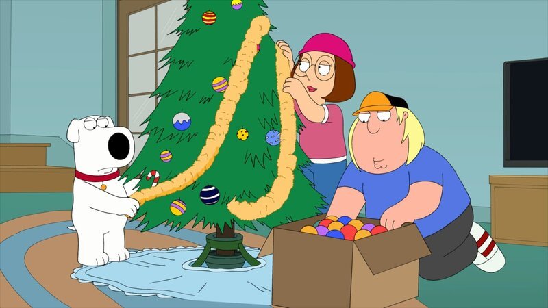 (v.l.n.r.) Brian Griffin; Meg Griffin; Chris Griffin – Bild: FOX BROADCASTING
