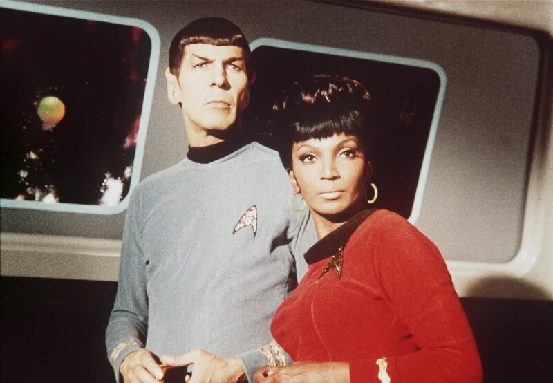 Leonard Nimoy, Nichelle Nichols – Bild: SCIFI