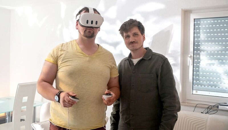 Frank Seibert und Maximilian Richter – Bild: MDR/​DRIVE beta