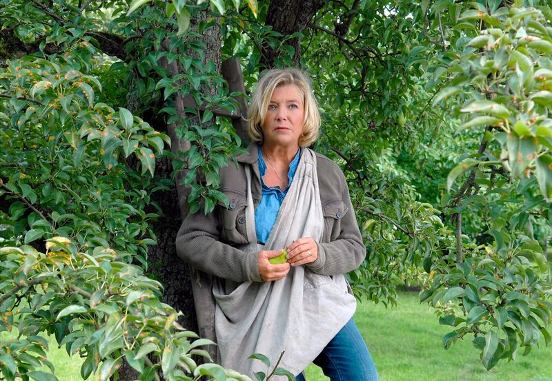 rbb Fernsehen ANNAS ERBE, am Donnerstag um 20:15 Uhr. In stiller Trauer versucht Anna (Jutta Speidel) über den Tod ihres Mannes hinwegzukommen. – Bild: rbb/​Degeto/​Susanne Dittmann