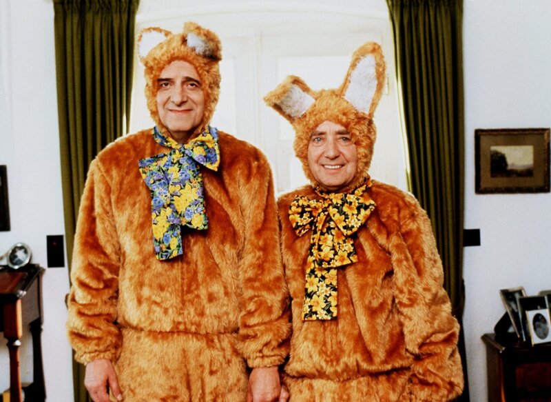 Helmut Fischer, Hans Clarin. – Bild: ORF/​LISA-Film