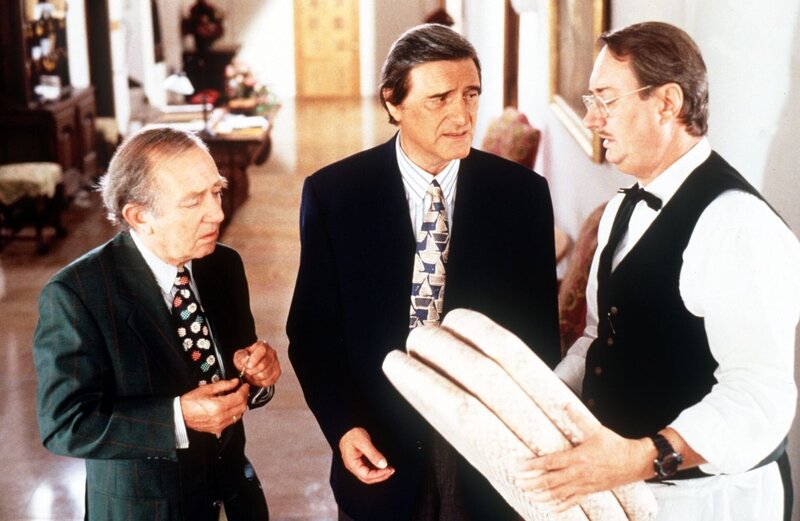 Hans Clarin, Helmut Fischer, Gerhard Zemann. – Bild: ORF/​LISA-Film