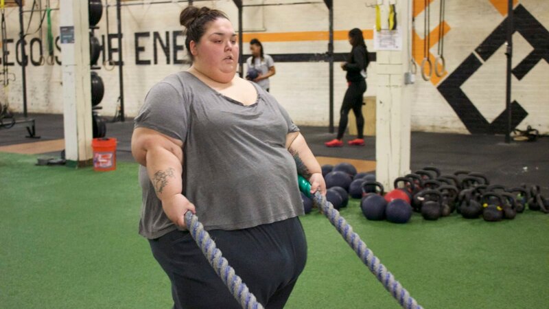 Annjeanette does rope exercises – Bild: Discovery Communications