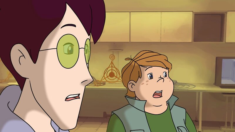 Karl und Klößchen sind schockiert – mit so viel krimineller Energie haben sie nicht gerechnet. – Bild: ZDF/​Jürgen Polaszek