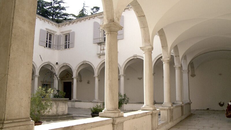 Klosterhof in Piran. – Bild: ORF/​GS FILM/​Gernot Stadler
