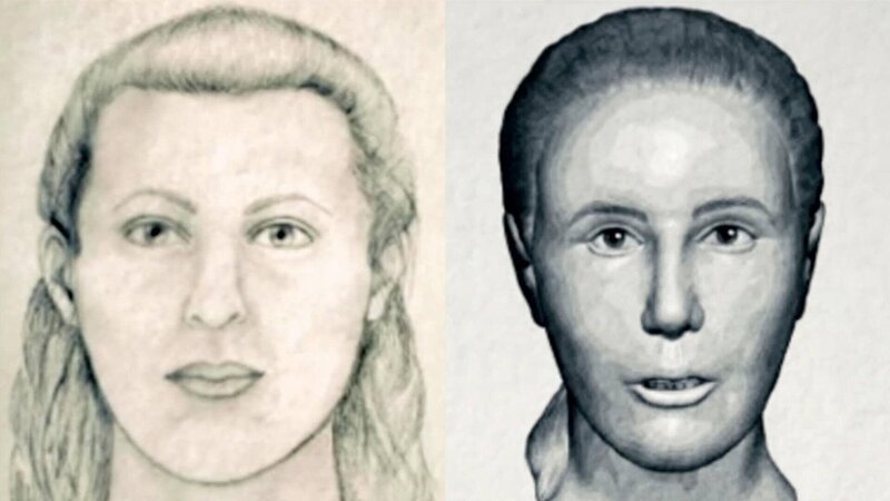 Illustration und 3D-Modell des Opfers – Bild: Crime + Investigation /​ A+E Global Media