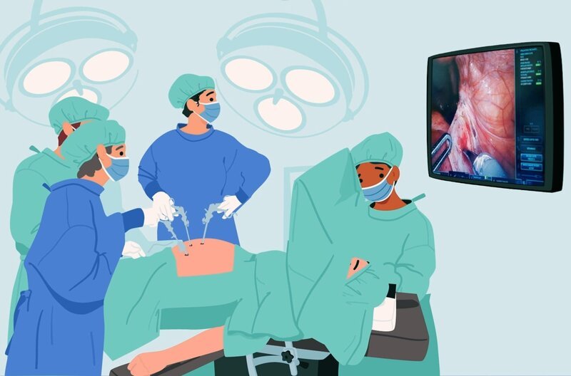 Wenn weder Medikamente noch andere Maßnahmen helfen, ist die operative Entfernung der Endometrioseherde die letzte Lösung. – Bild: RBB /​ Alessandra Leone