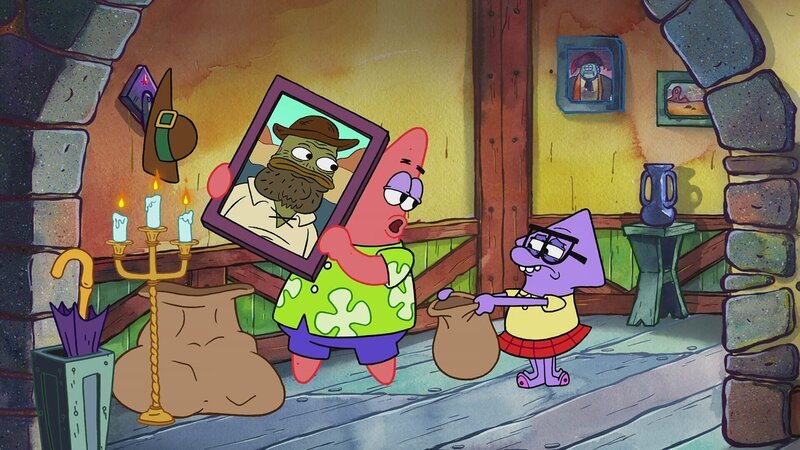 v.li.: Patrick, Squidina – Bild: Paramount