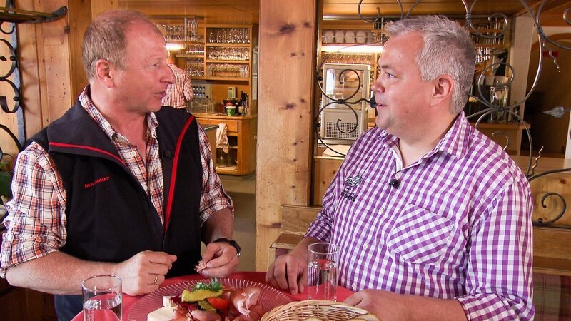 Harry Prünster und Jürgen Zudrell (Panoramagasthof Kristberg). – Bild: ORF