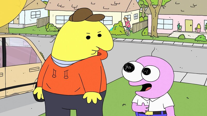 l-r: Charlie, Pim – Bild: ADULT SWIM & SMILING FRIENDS TM & 2021 Cartoon Network