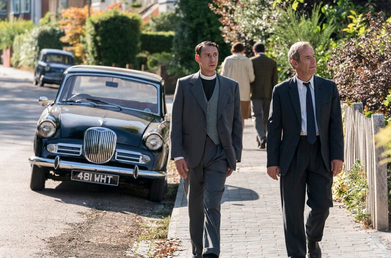 L-R: Leonard Finch (Al Weaver) und Geordie Keating (Robson Green) – Bild: WDR/​ITV