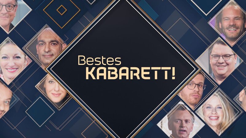 Key Visual/​Cover Sendereihenbild mit Typo zu „Bestes Kabarett!“ – Bild: BR