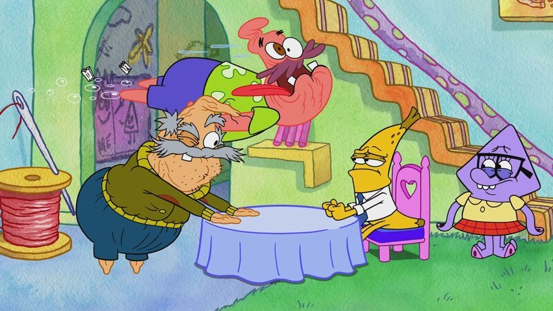 v.li.: GrandPat, Patrick, Benjamin B. Nana, Squidina – Bild: Paramount