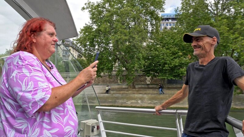 Carmen und Dieter geniessen die Zeit in Paris – Bild: RTL Zwei