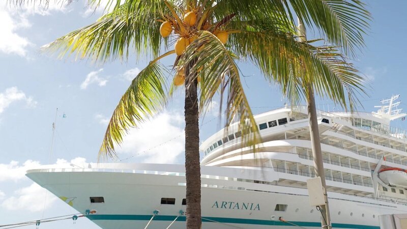 Das Kreuzfahrtschiff – Bild: RTL /​ Folge 2